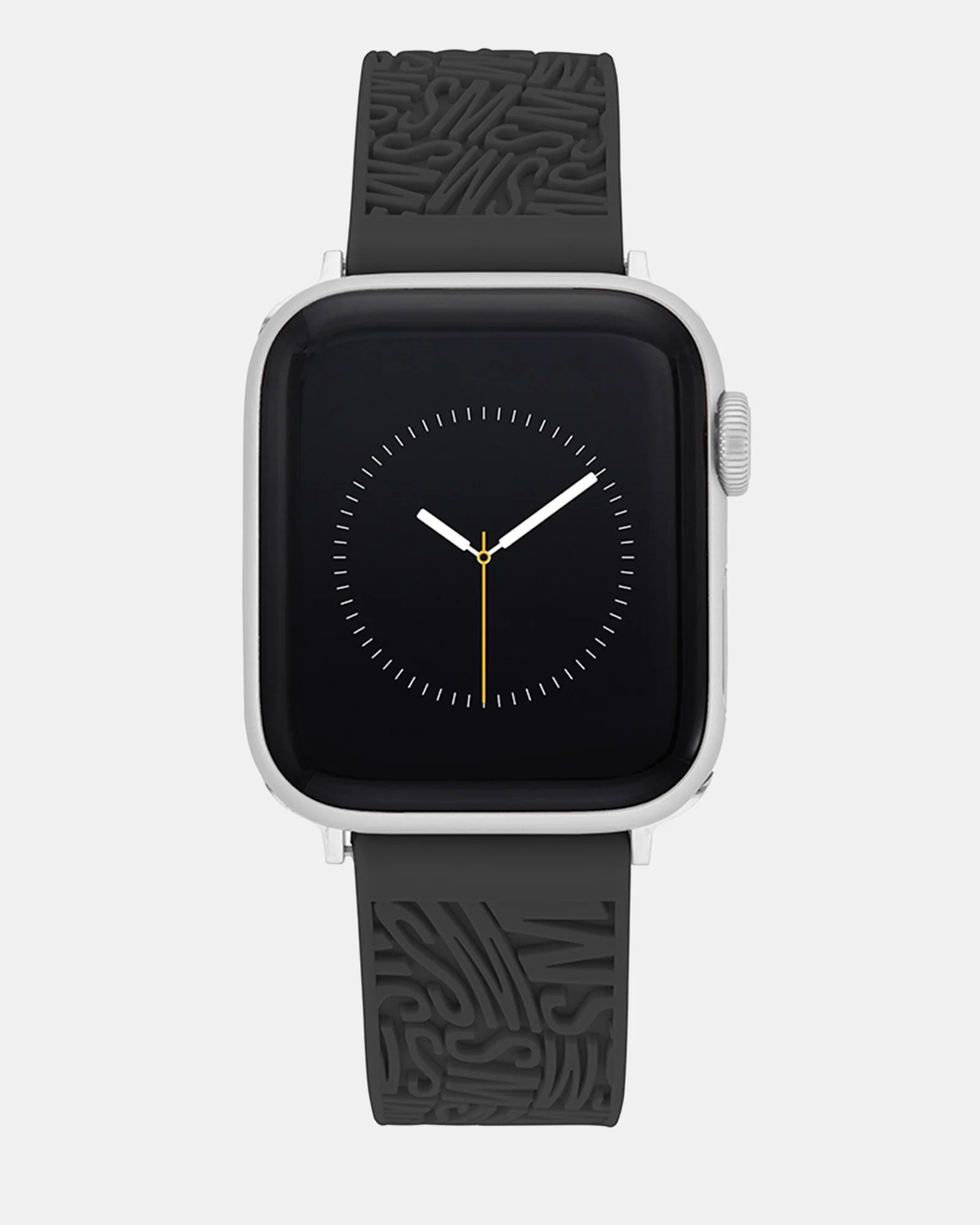 Apple Watch® RUBBER LOGO BAND 38/40/41MM BLACK