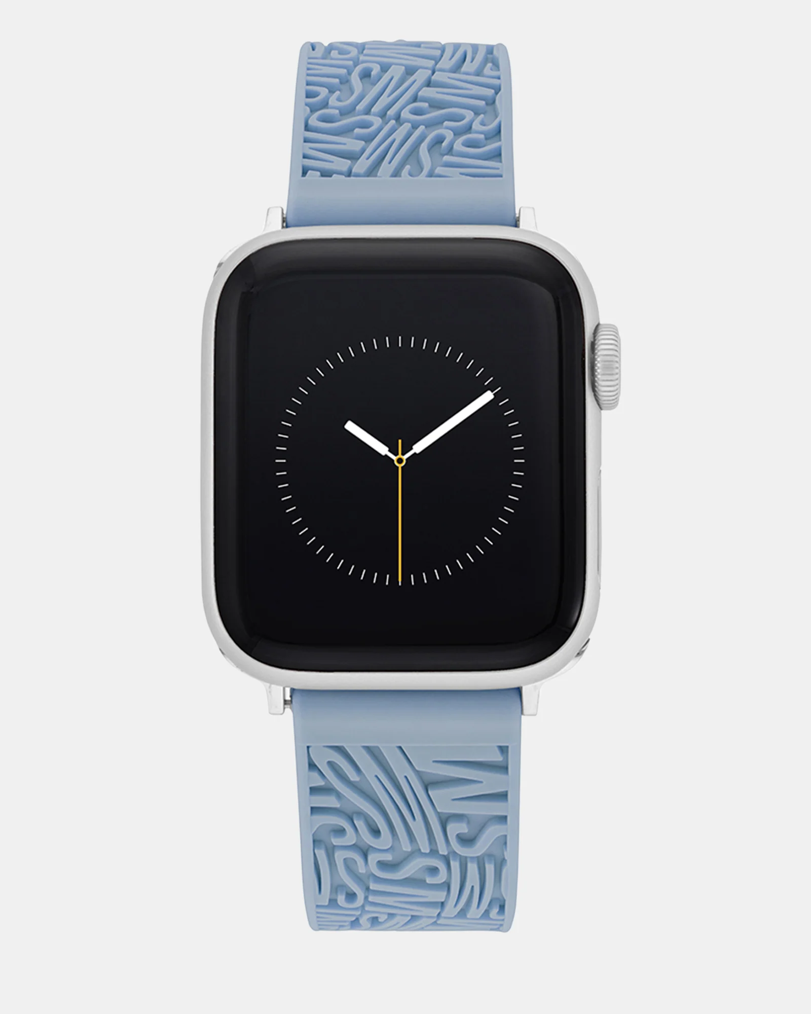 Apple Watch® RUBBER LOGO BAND 42/44/45MM BLUE