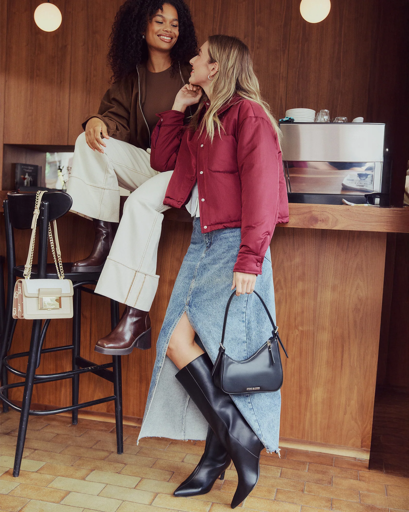 AVANI BLUE DENIM SKIRT - Image 4