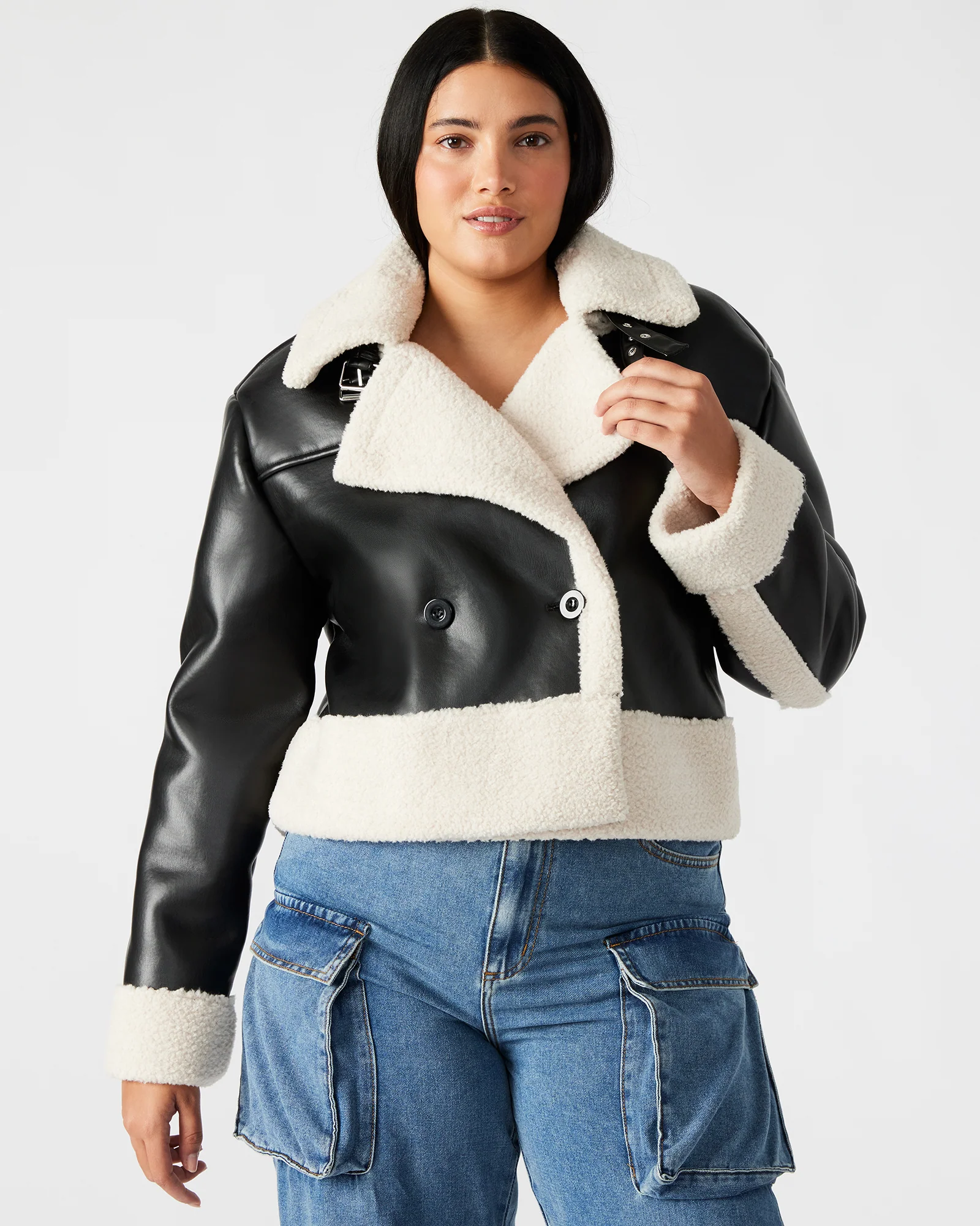 ATHEN JACKET BLACK/NATURAL