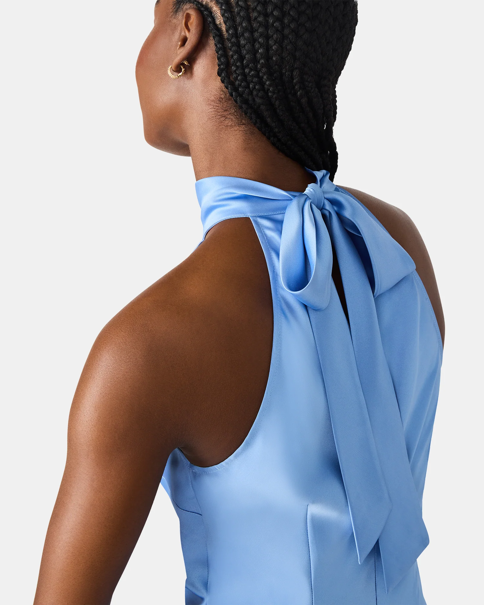 LARA DRESS BLUE - Image 3