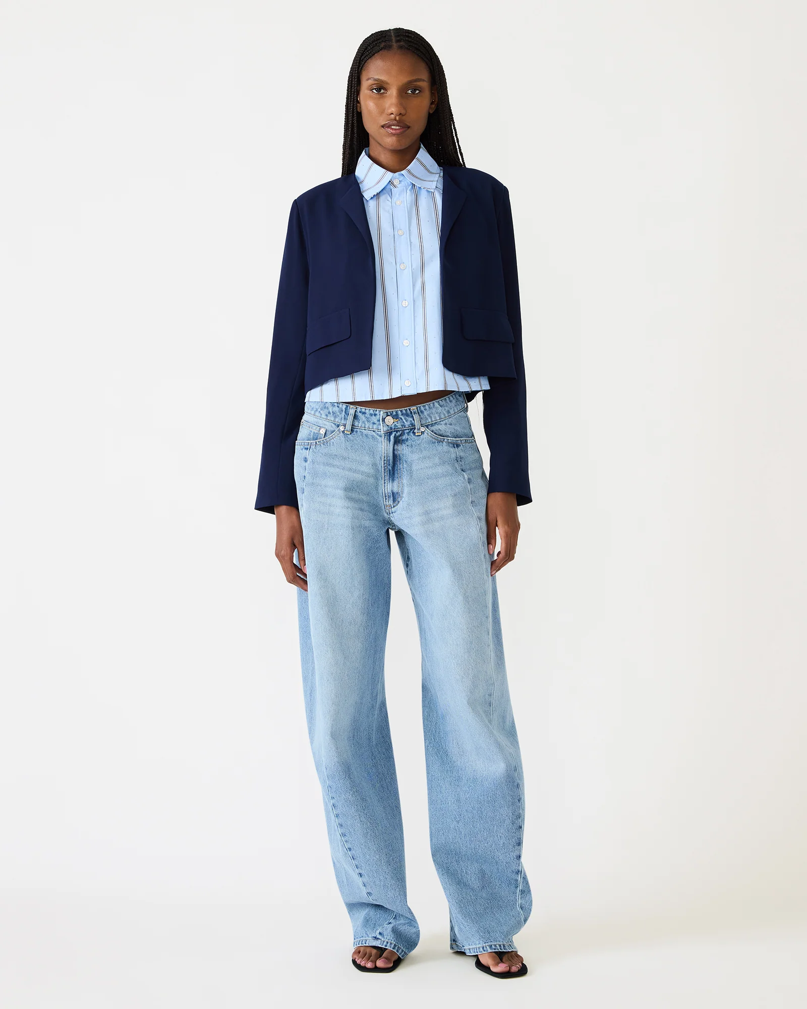 SERENEA BLAZER NAVY