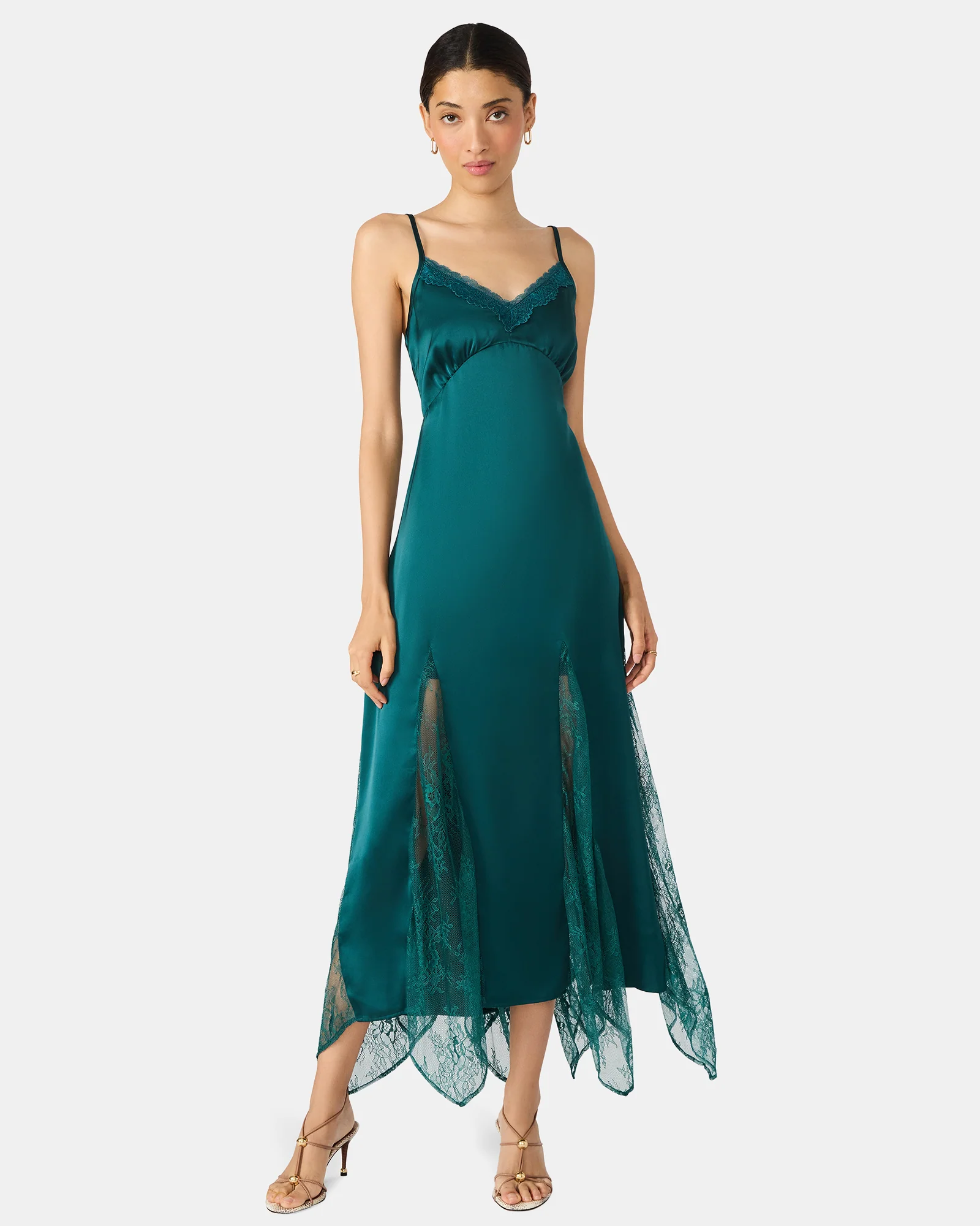 DELIA DRESS TEAL
