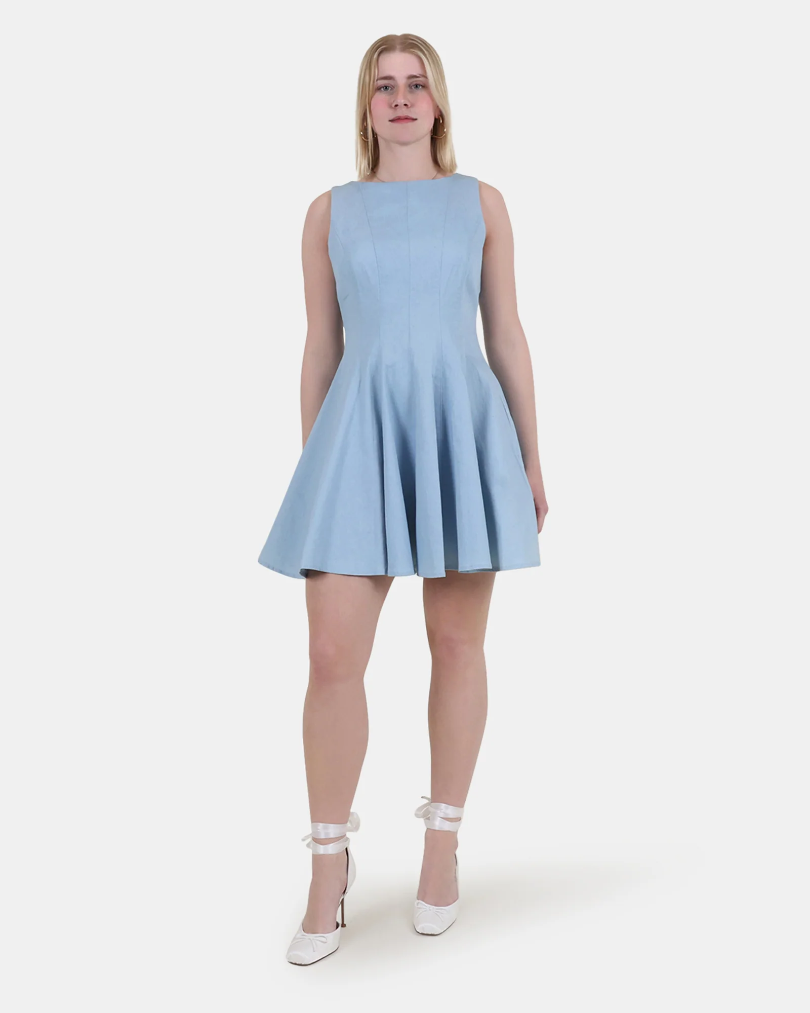 BROOKLYN DRESS BLUE