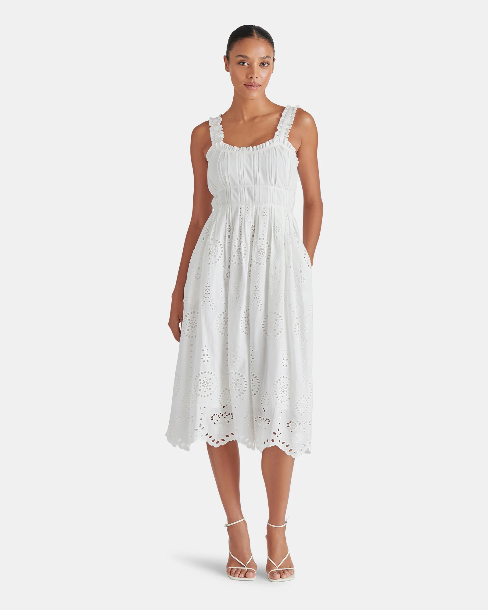 HARMONY DRESS MAXI WHITE