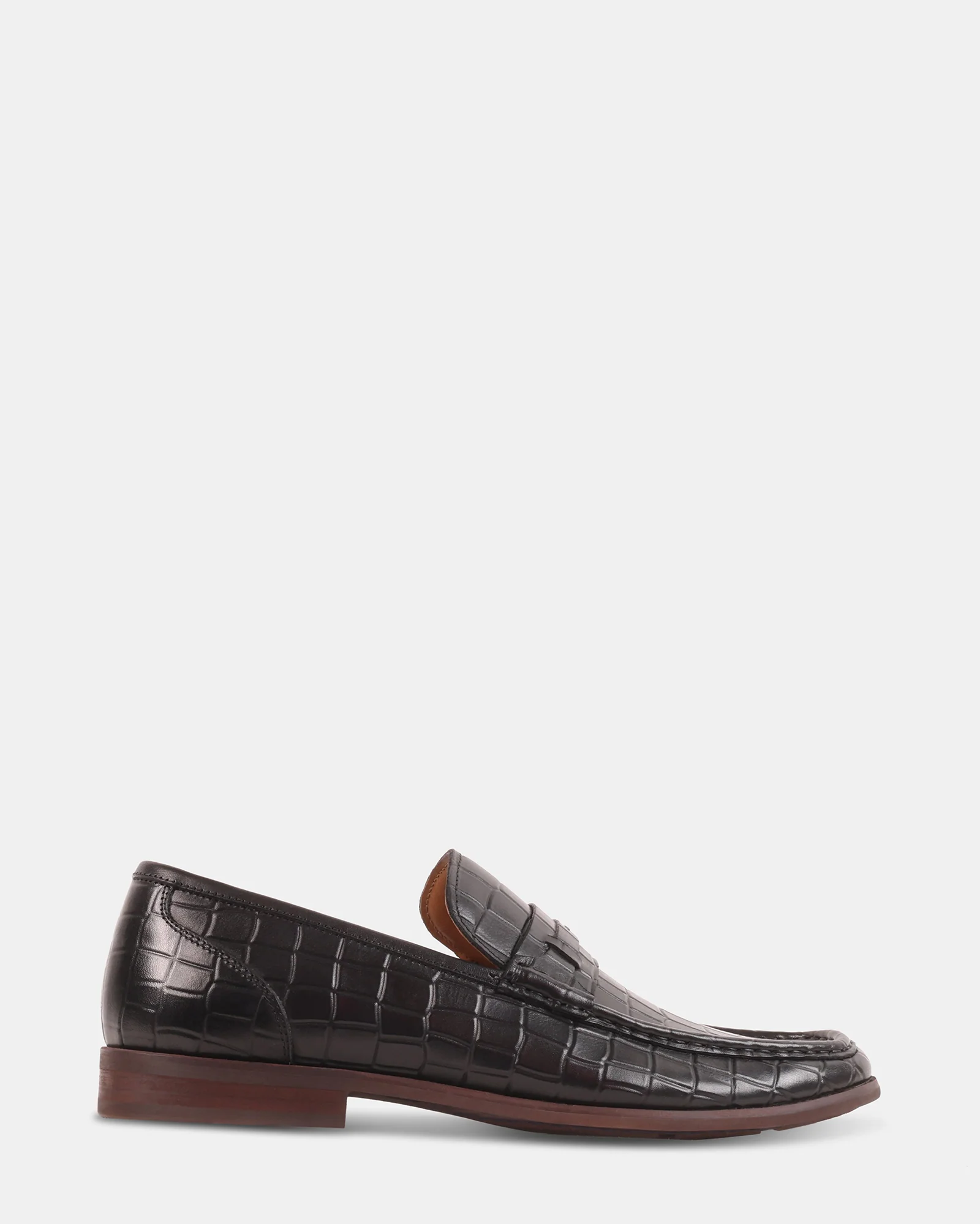 KLINE BLACK LEATHER