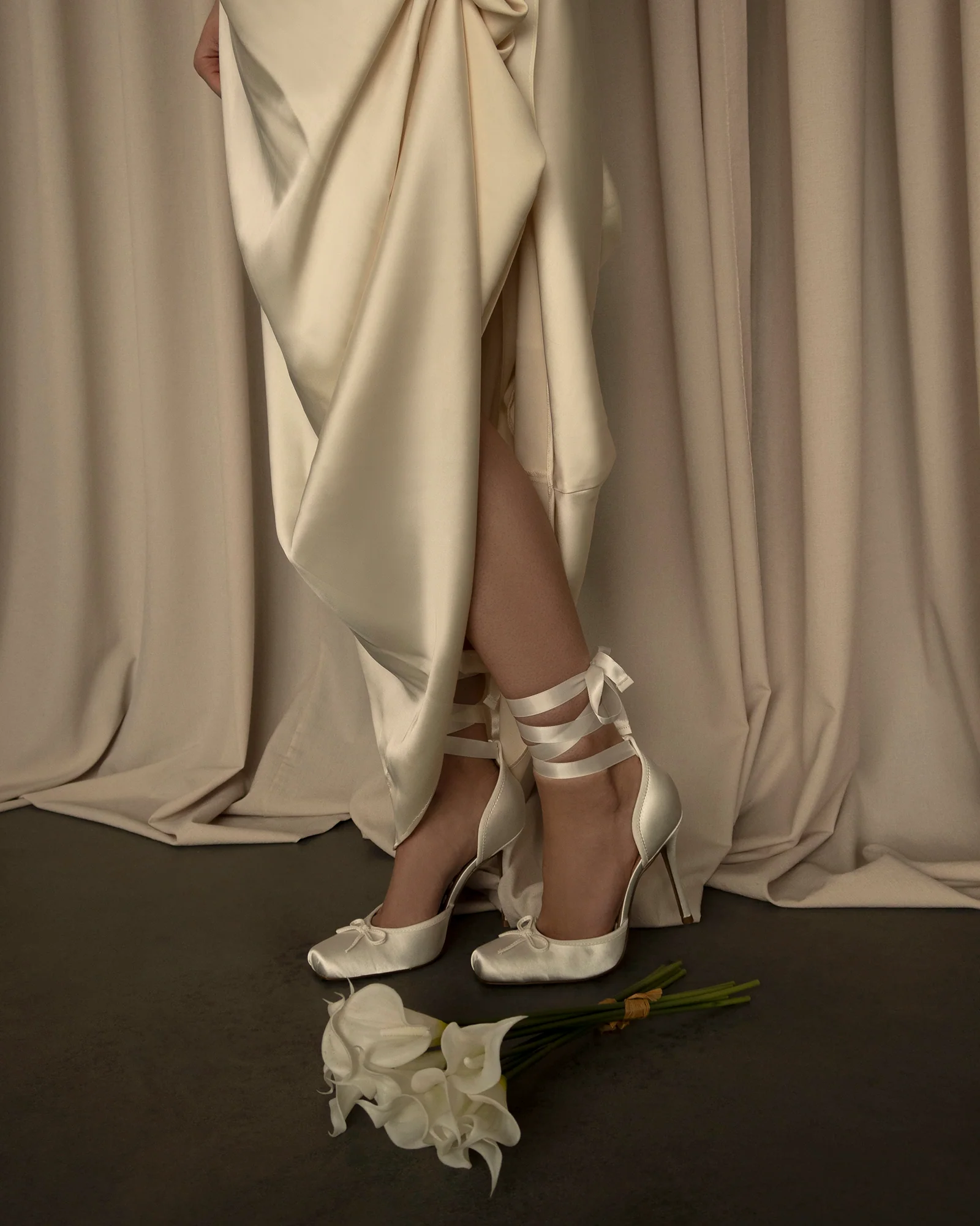 LARINA WHITE SATIN - Image 4