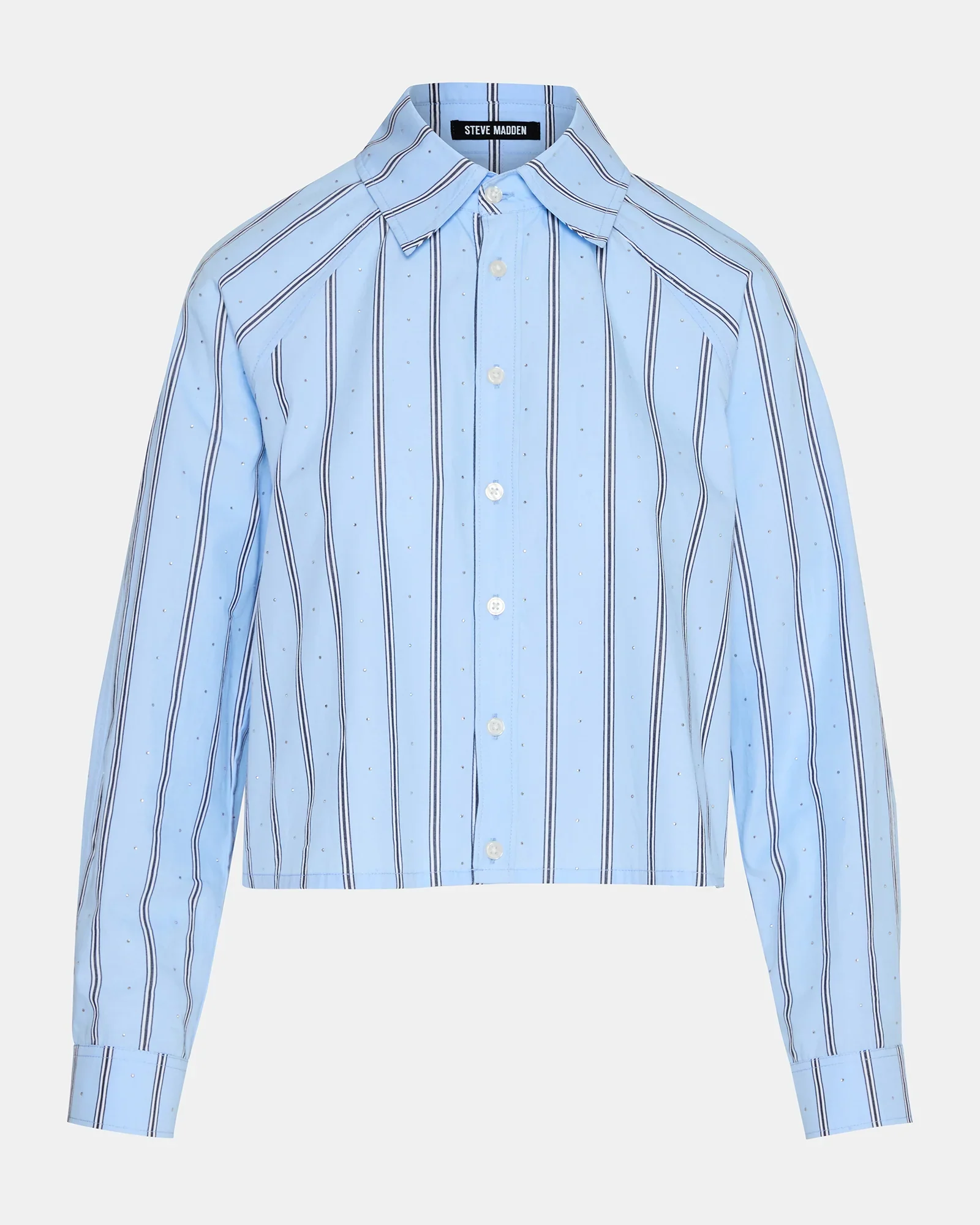 TESS BLUE RHINESTONES TOP - Image 7