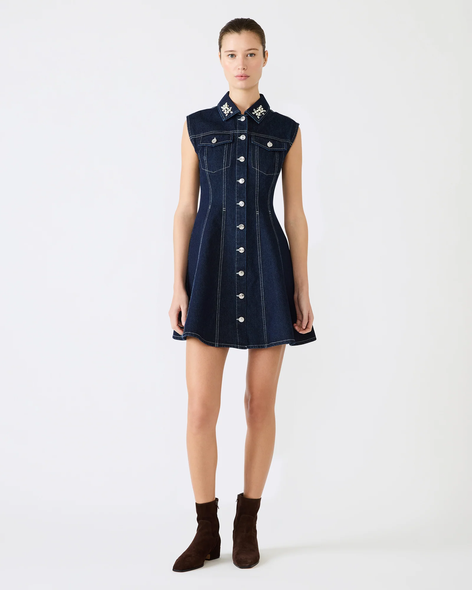 CARMELIA DRESS BLUE
