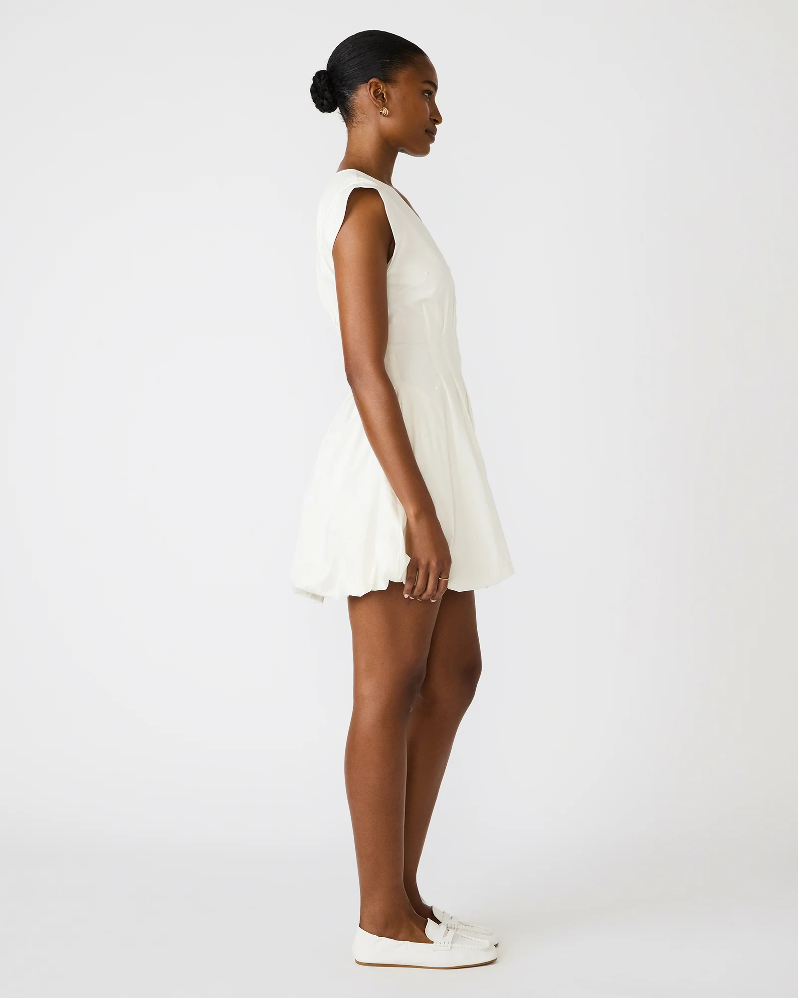 DYANNIA DRESS WHITE - Image 4