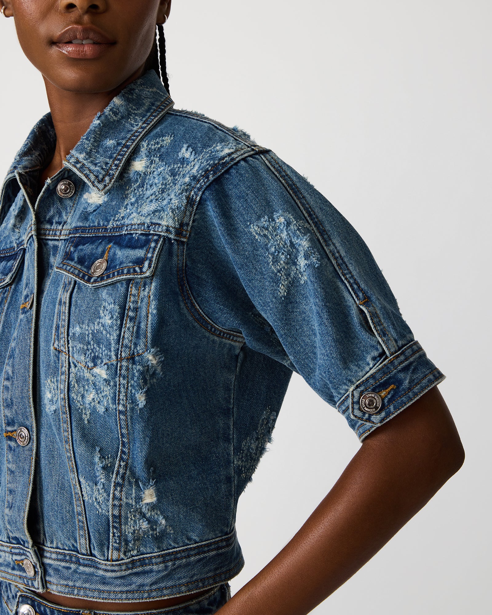 TANYA JACKET DENIM - Image 2
