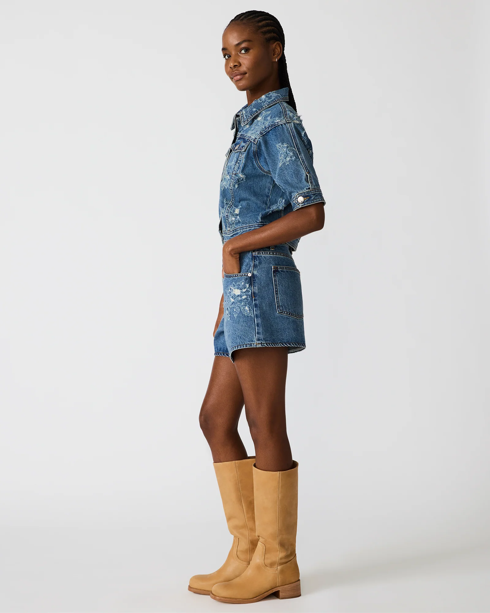 TANYA JACKET DENIM - Image 4