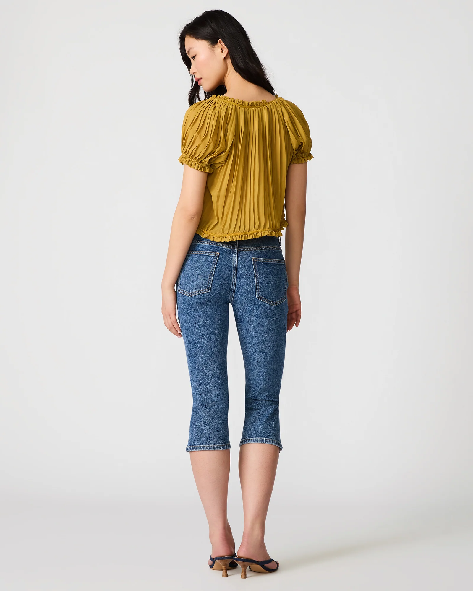 DEVAN CAPRI PANT INDIGO DENIM - Image 5