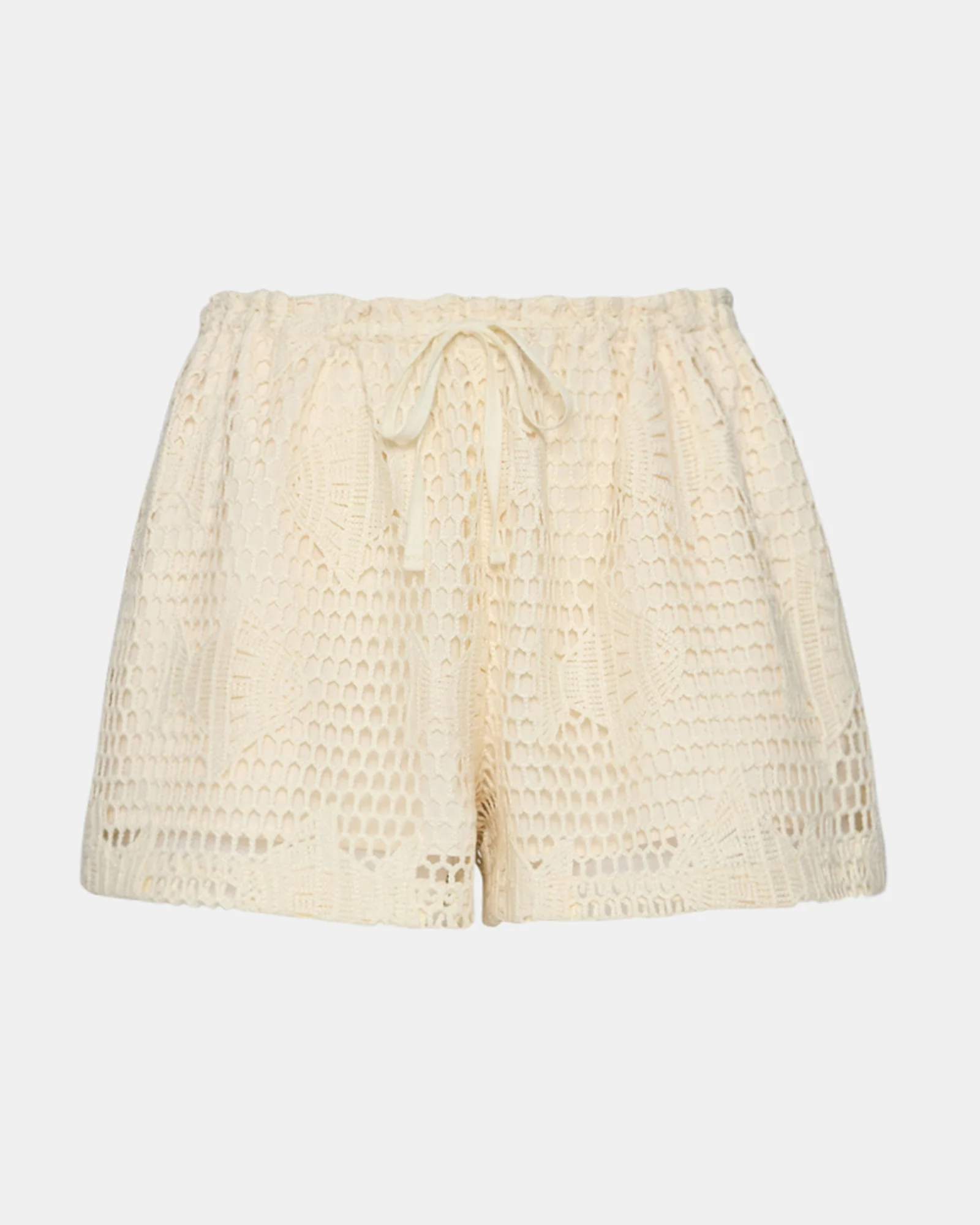 AMELIA DRAWSTRING FISH PANT WHITE - Image 8