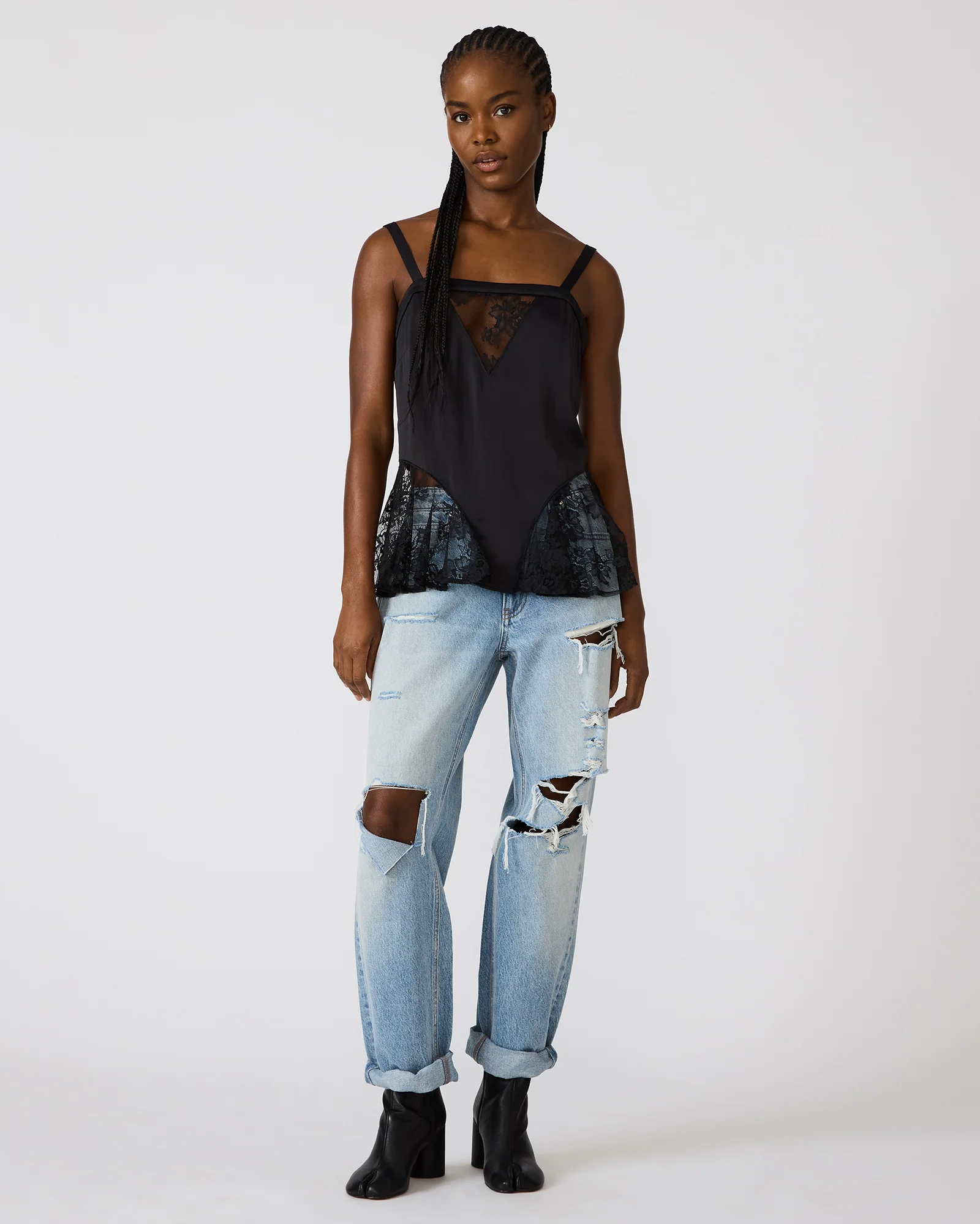 LEONORAH TOP BLACK