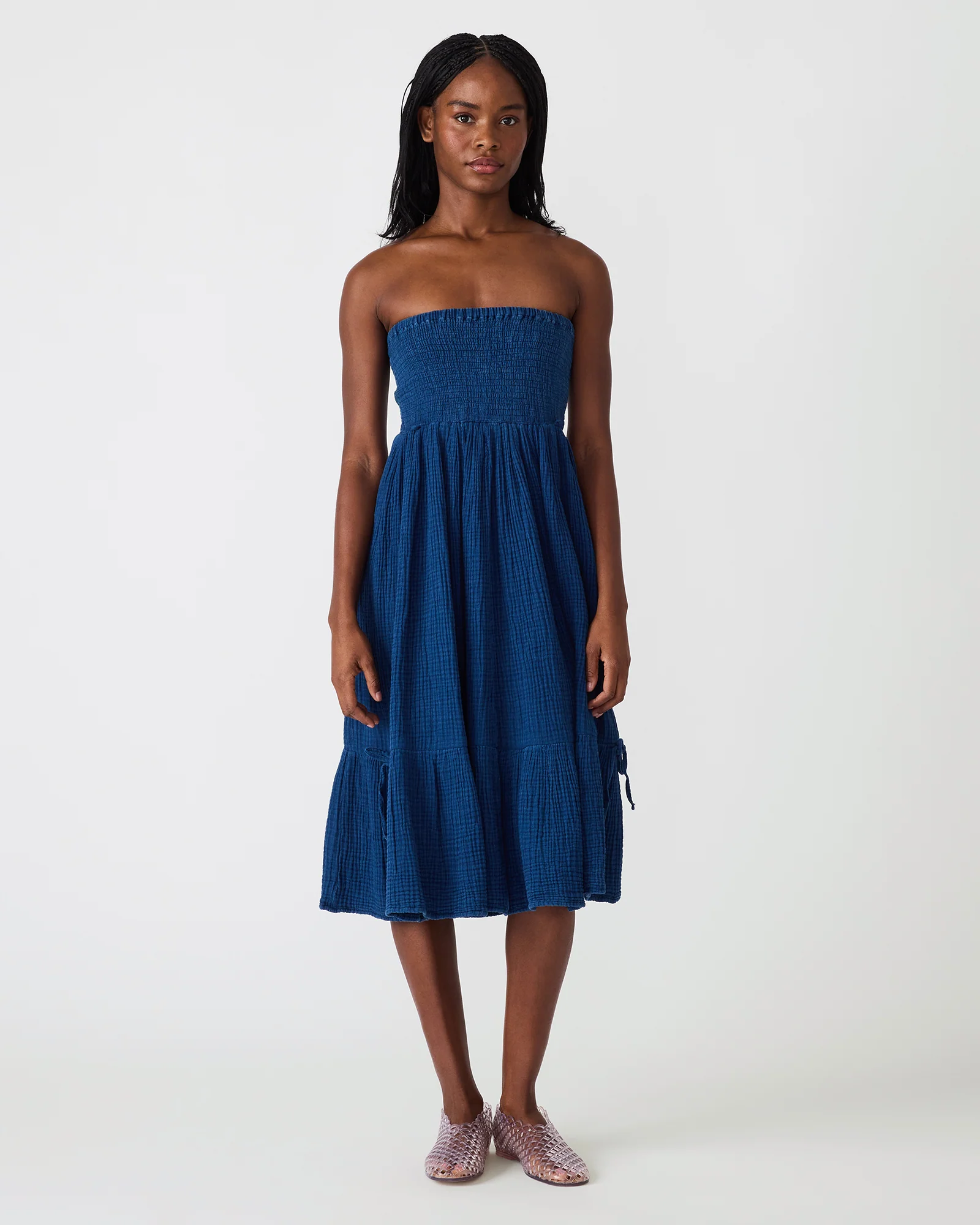BISOU DRESS INDIGO