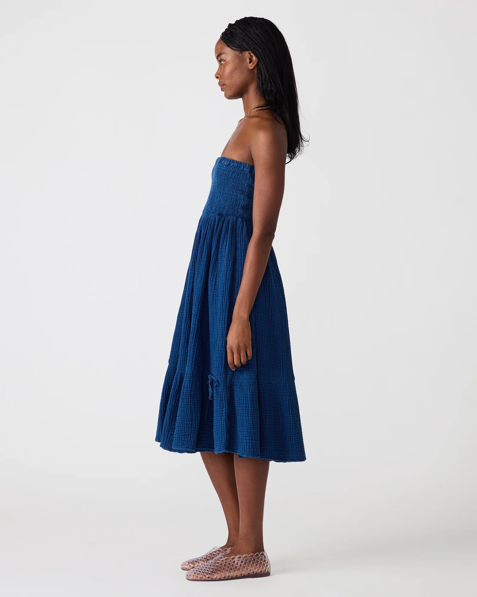 BISOU DRESS INDIGO - Image 2