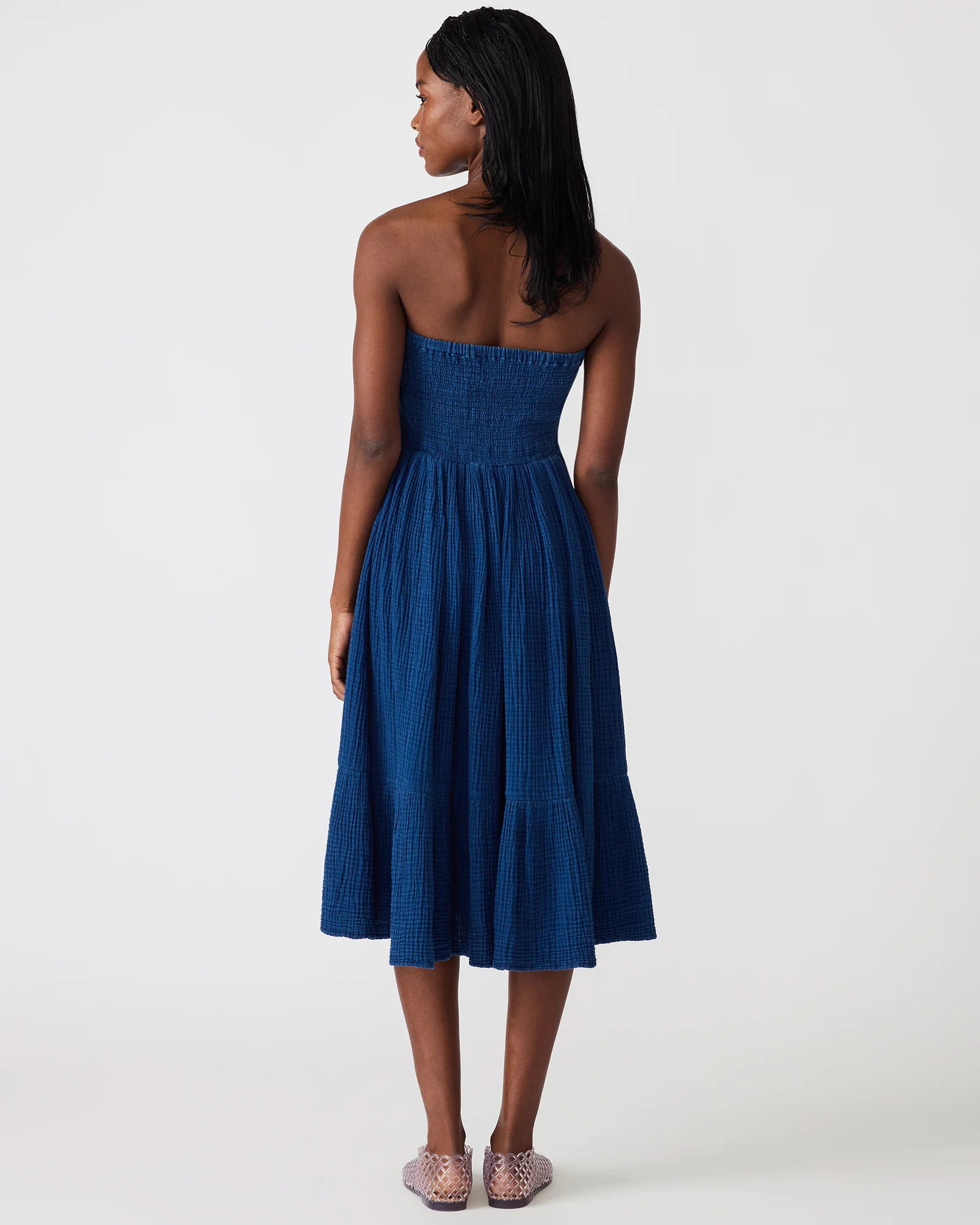 BISOU DRESS INDIGO - Image 5