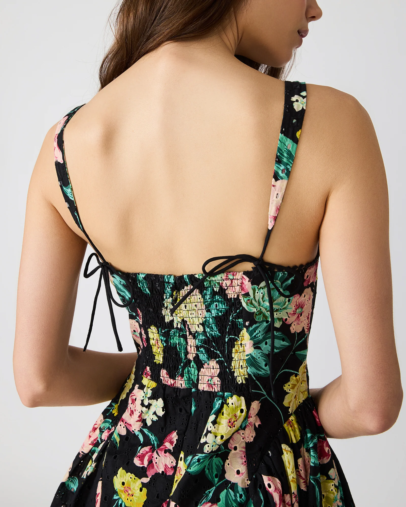 OLYMPIA DRESS BLACK MULTI - Image 2