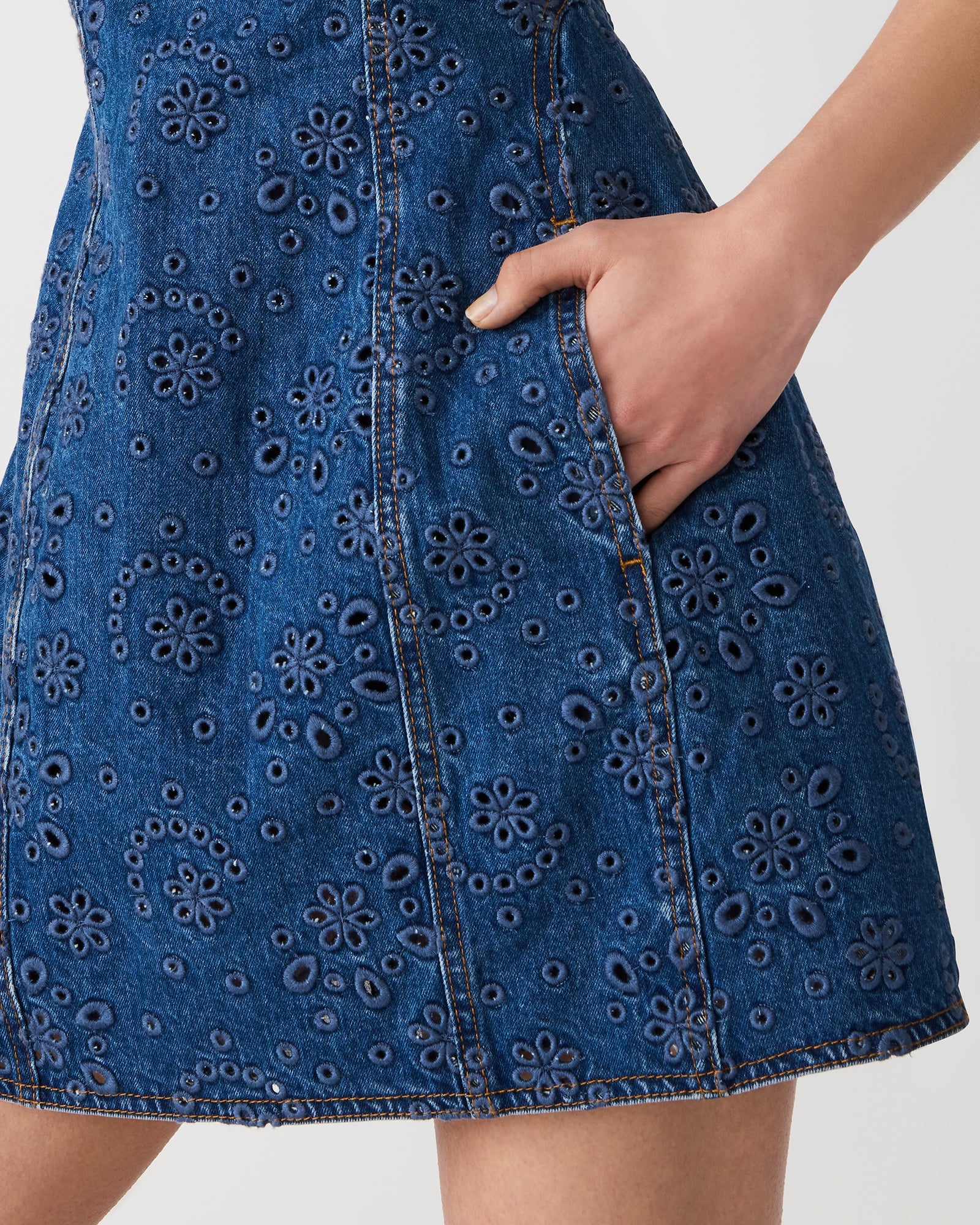 LILY-ROSE DRESS DENIM - Image 4