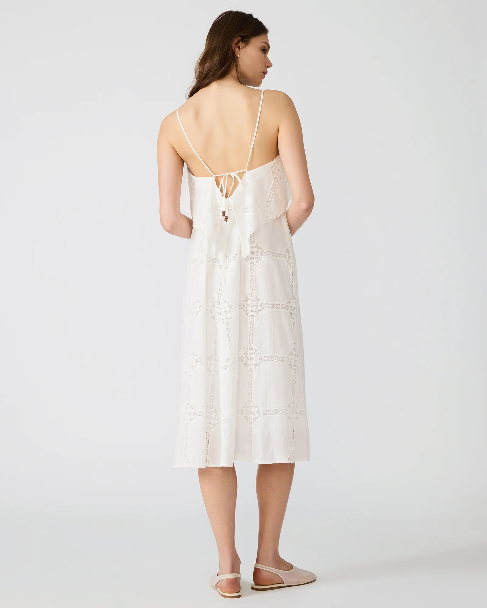 FLAVIA DRESS WHITE - Image 5