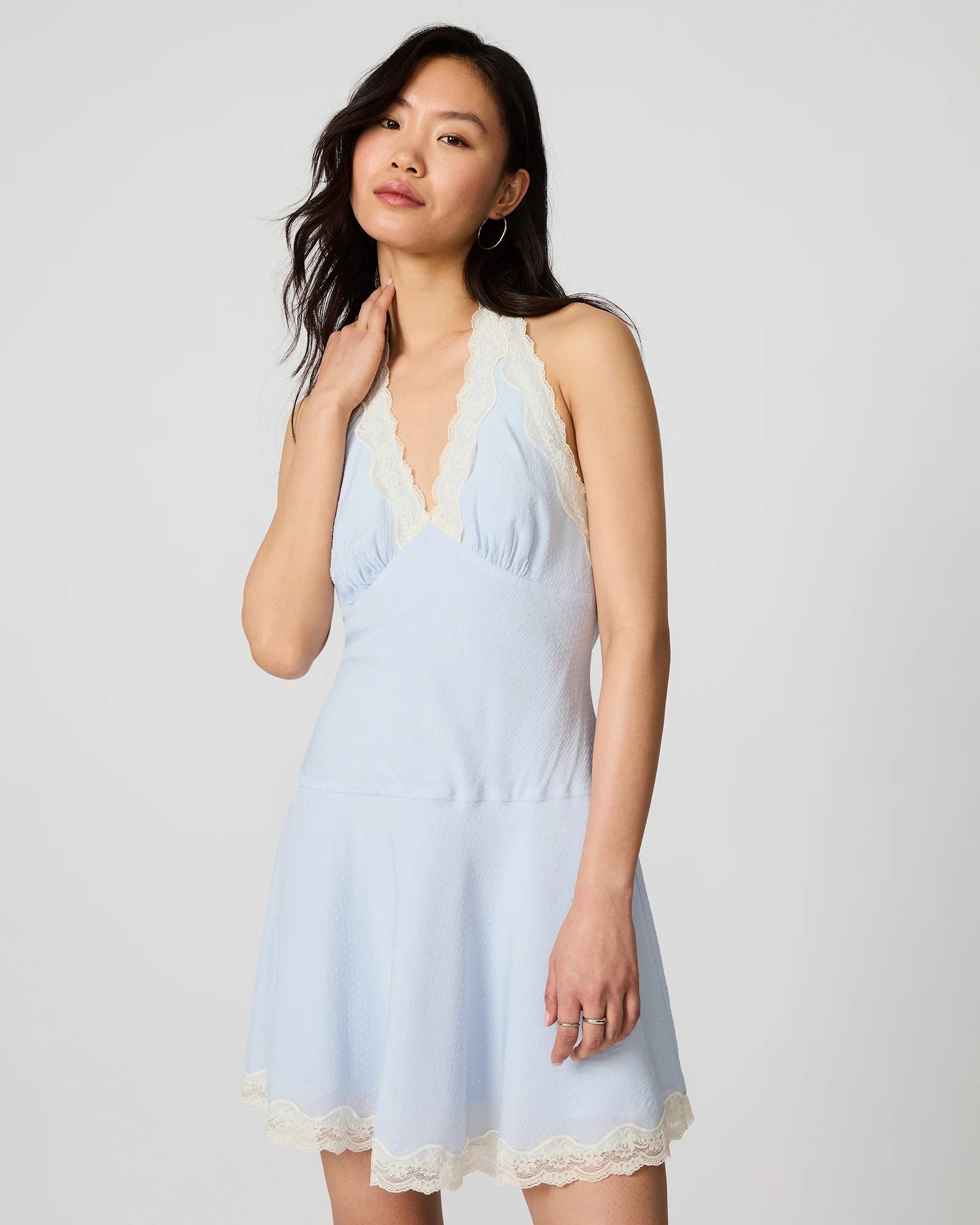 LIZA DRESS BLUE - Image 3