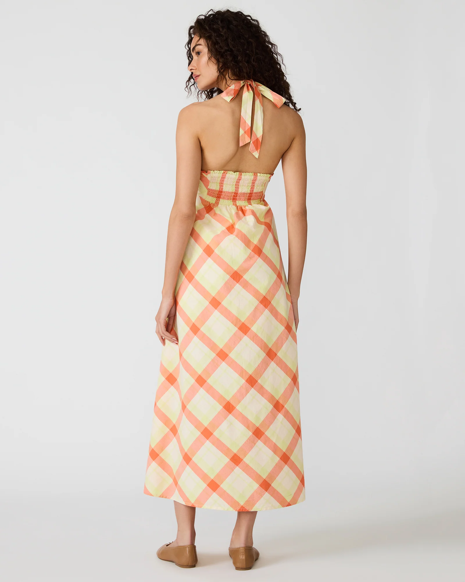 TANIA DRESS ORANGE MULTI - Image 5
