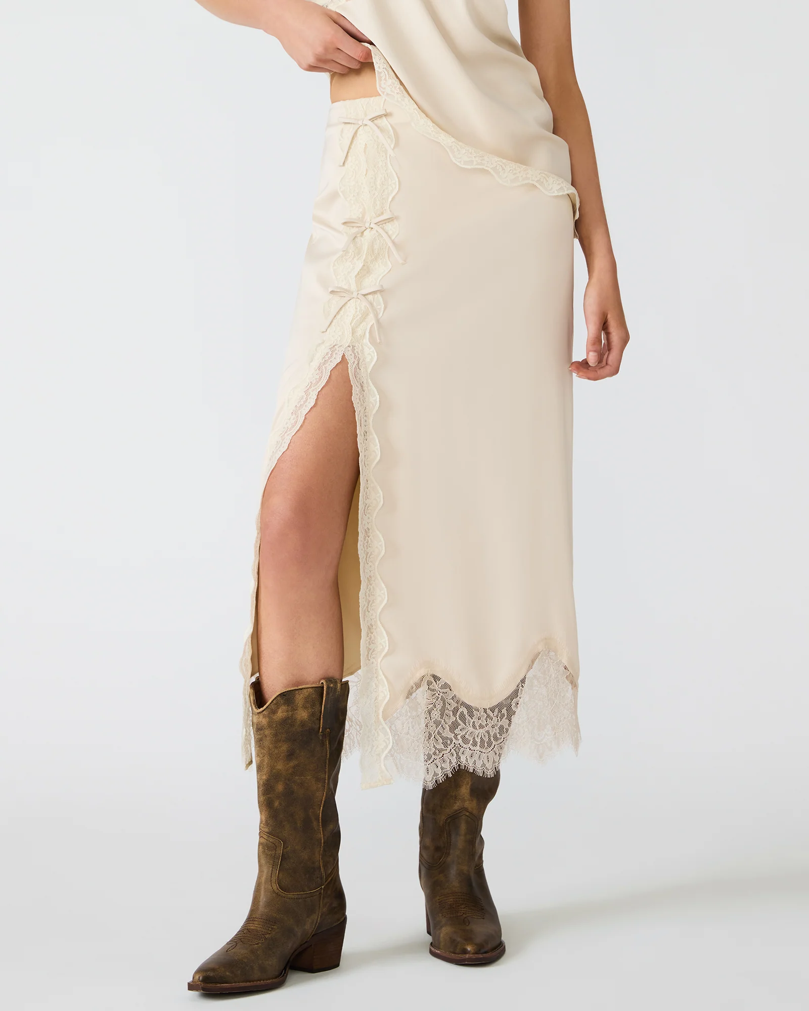 LISSANDRA SKIRT IVORY - Image 2
