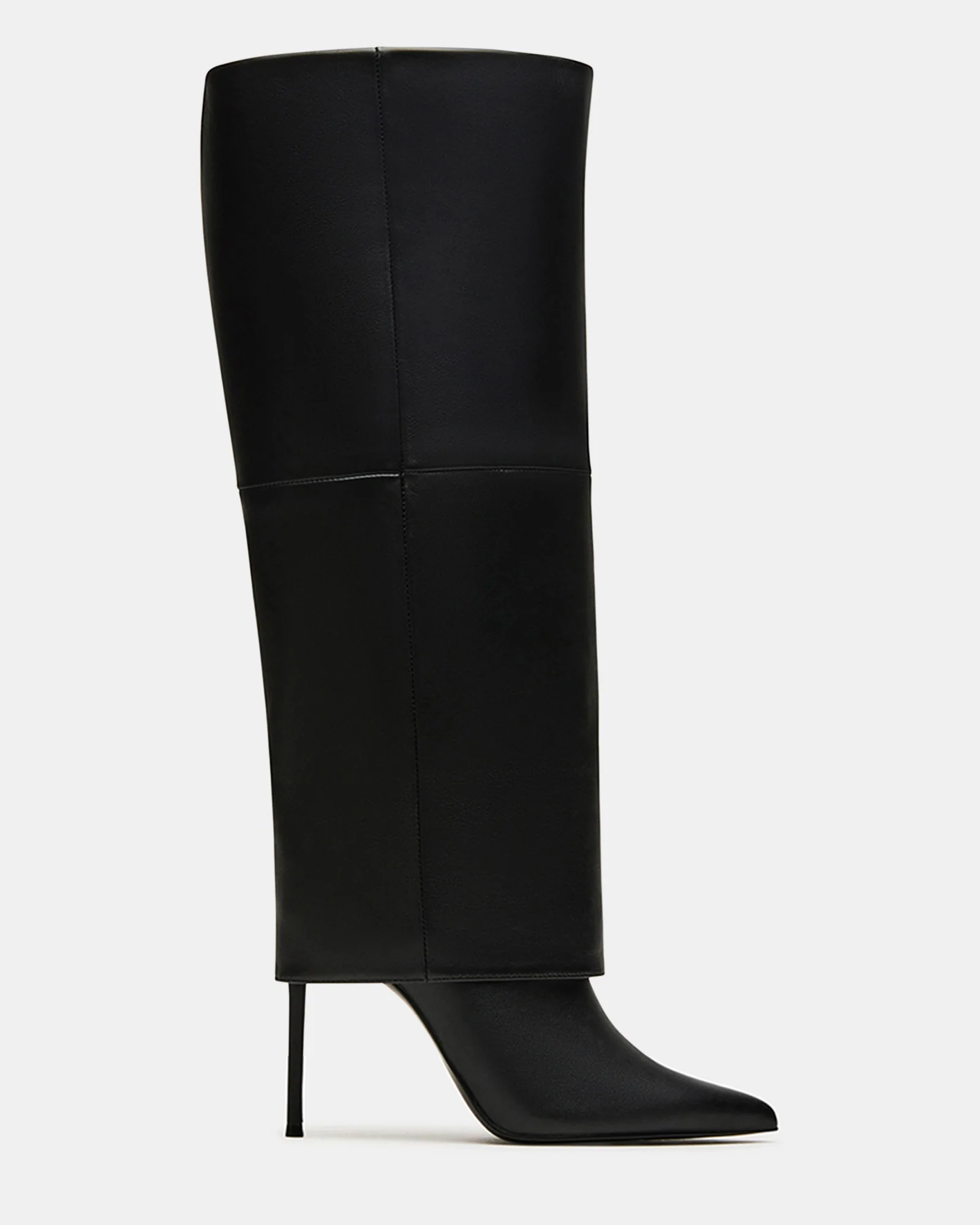SMITH-W WIDE CALF BLACK LEATHER
