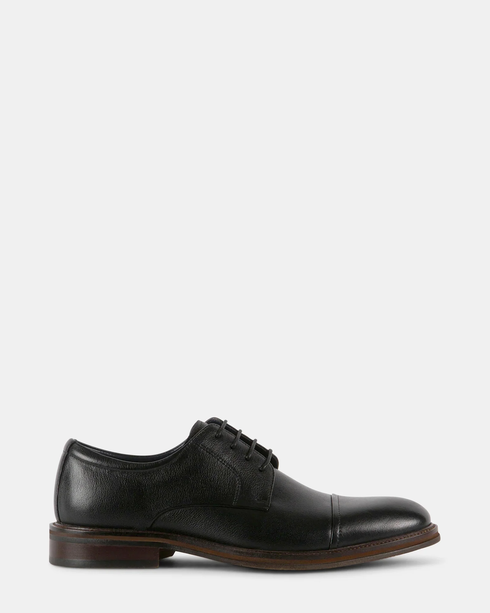 STANNIS BLACK LEATHER