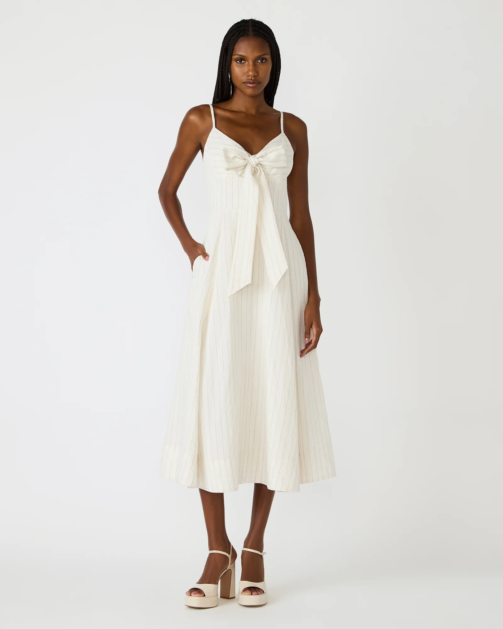 LUNA DRESS WHITE